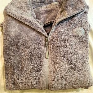 Grey Osito North Face Jacket
